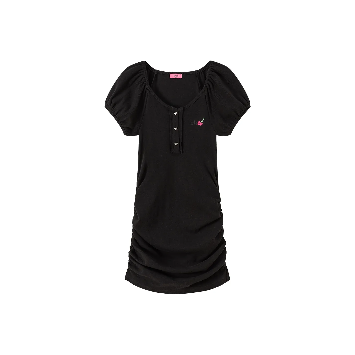 CHUU Короткий рукав Платье Женское