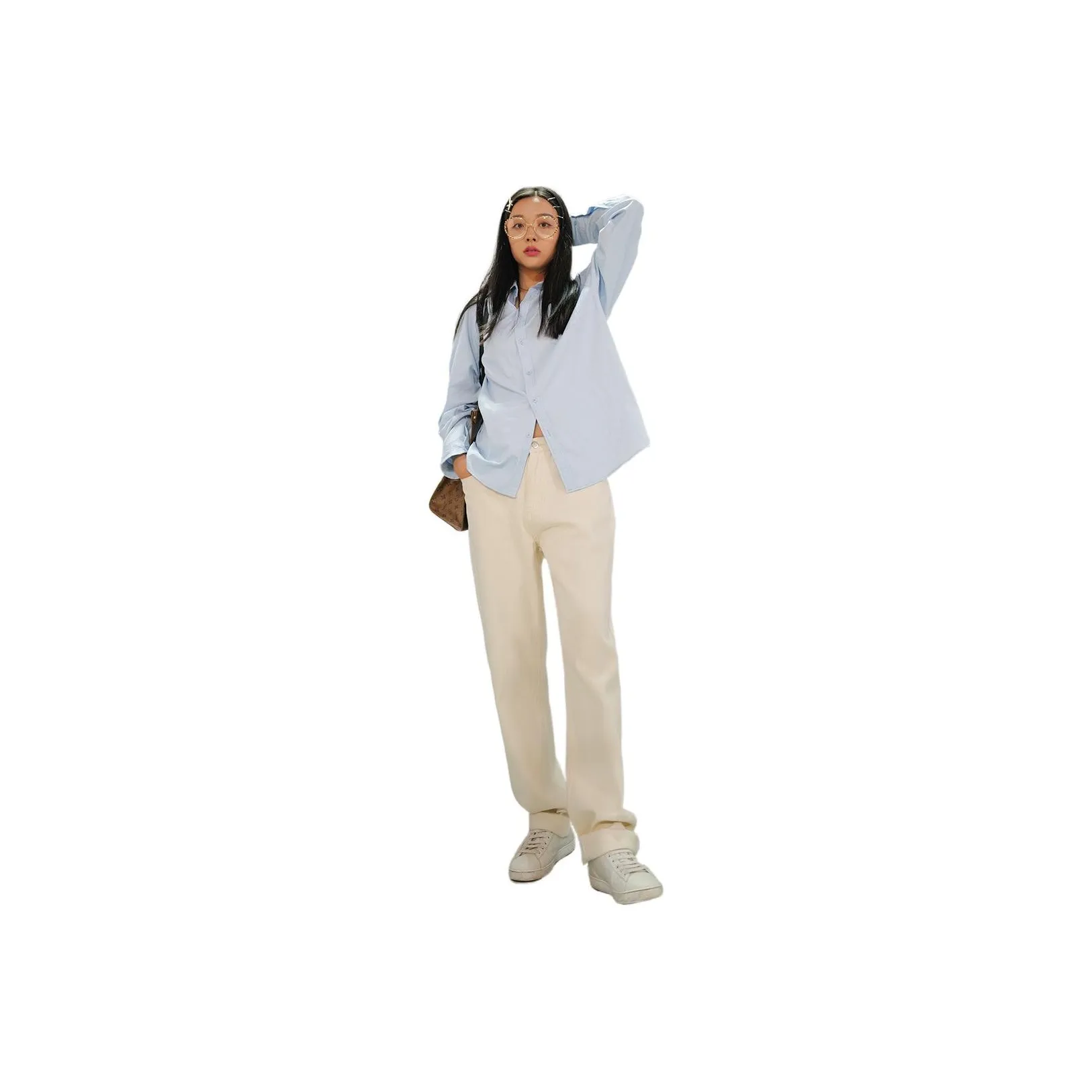 Seven Up And Nine Down Jeans Women's Ecru