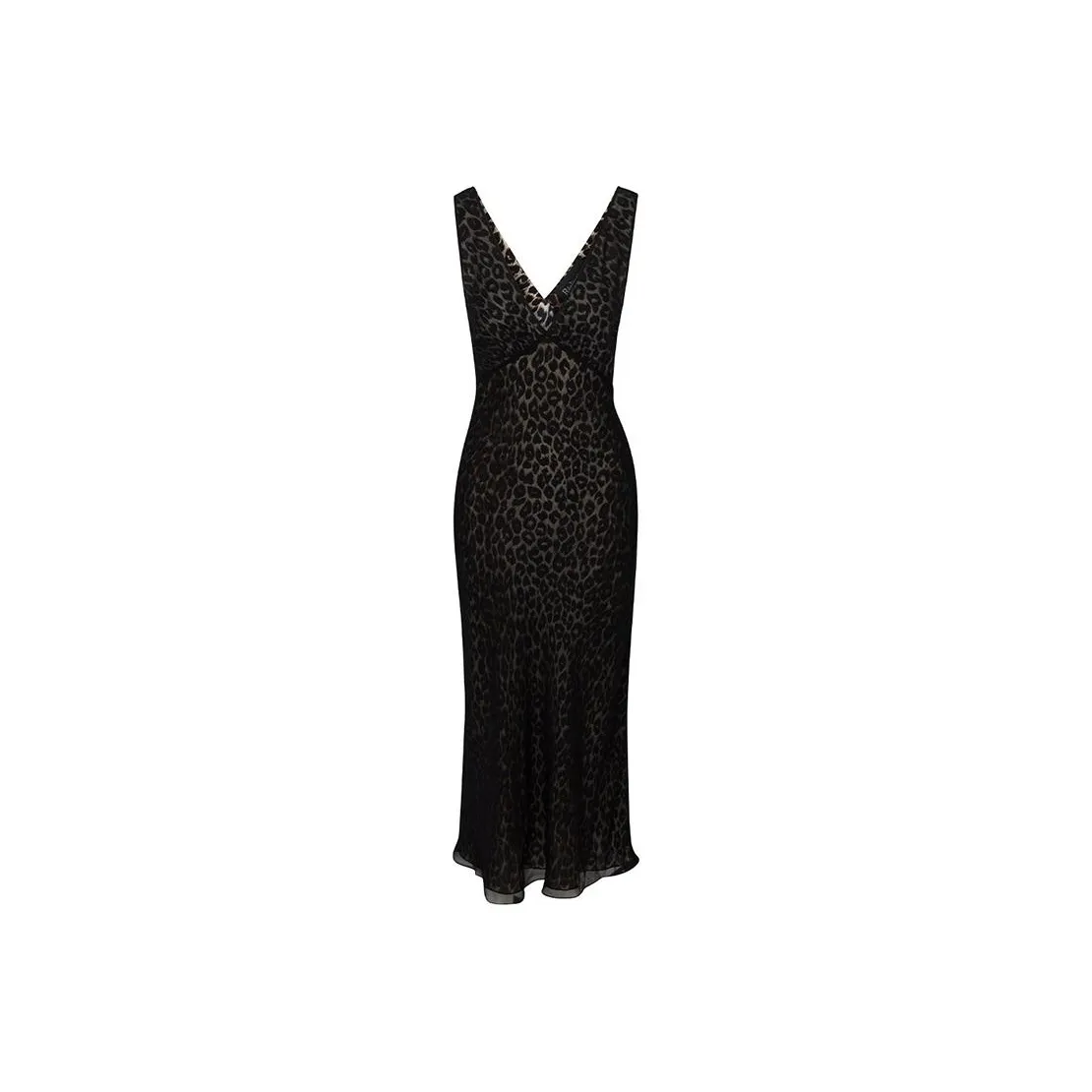 Réalisation Par Sleeveless Dresses Women's Panthera Leopard Print
