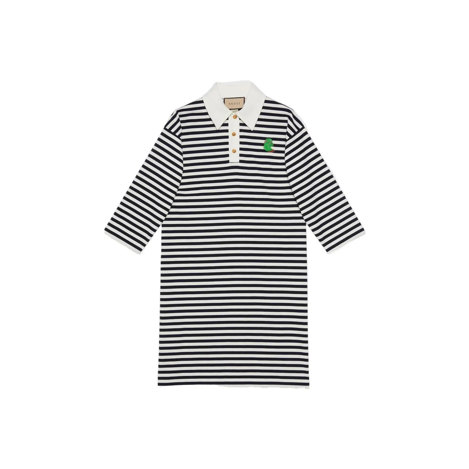 GUCCI Chinese New Year Long Sleeved Dresses Women's Blue