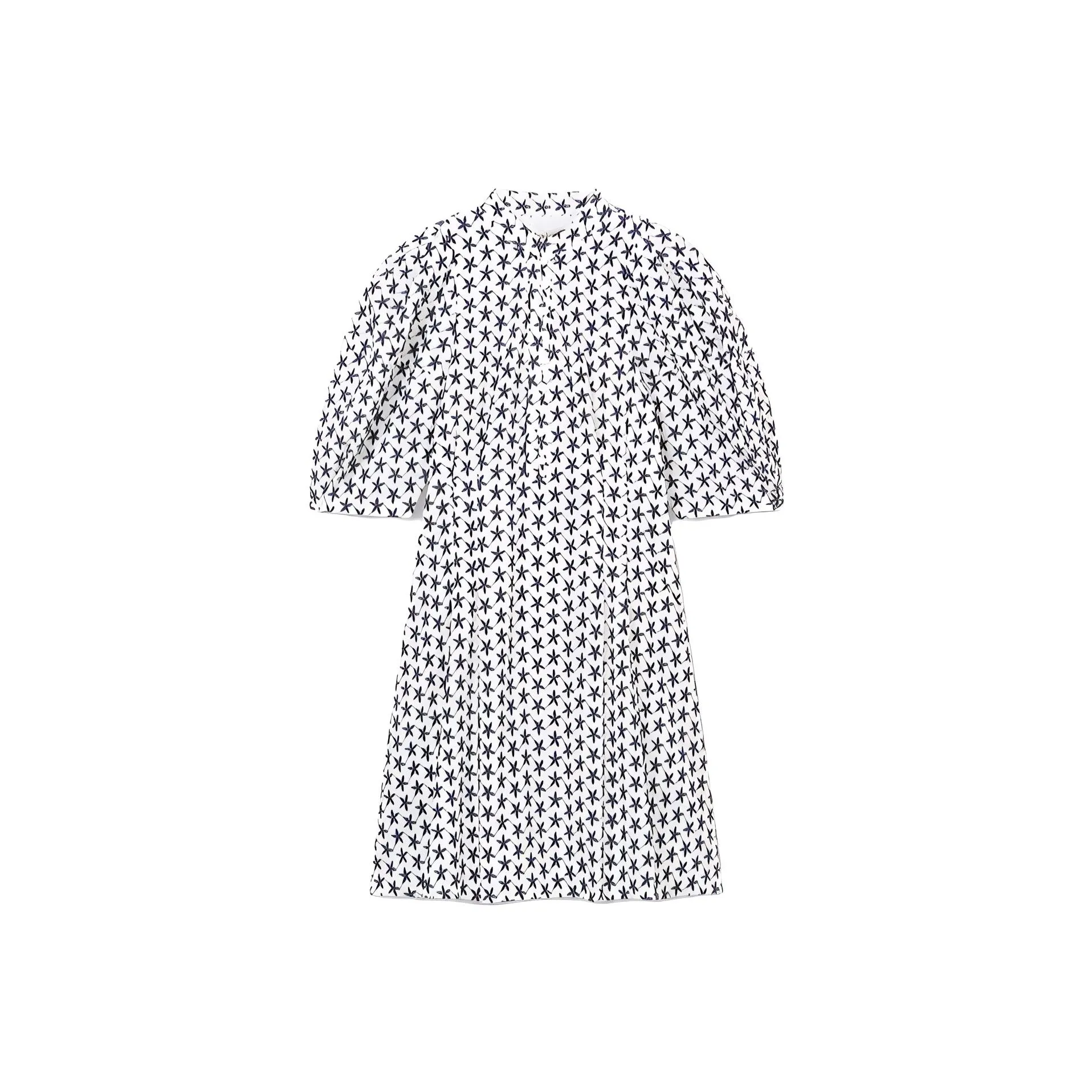 CLUB MONACO Short Sleeved Dresses Women's Print C2WGR