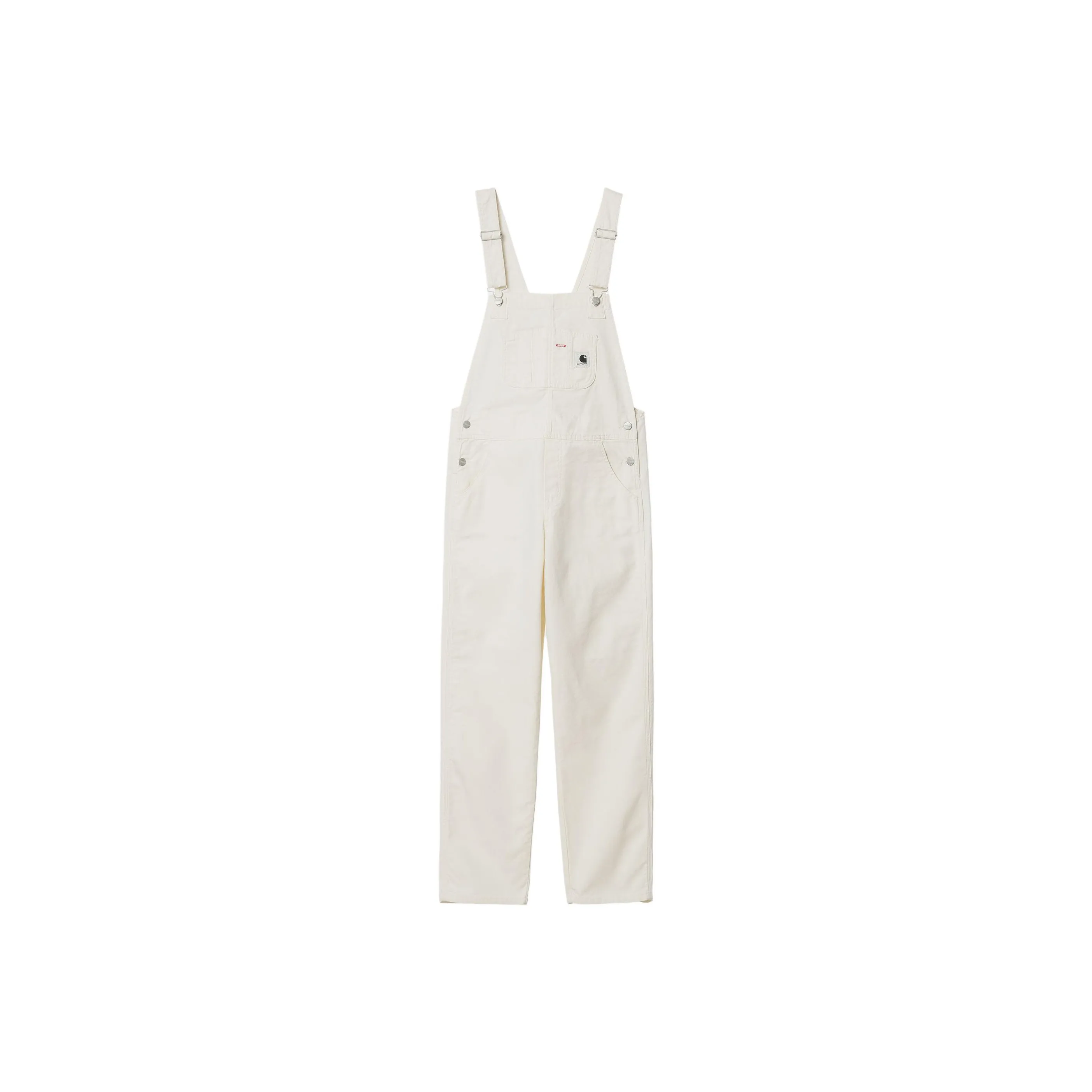 Carhartt WIP SS24 W' Bib Overall Straight Overalls Women's White