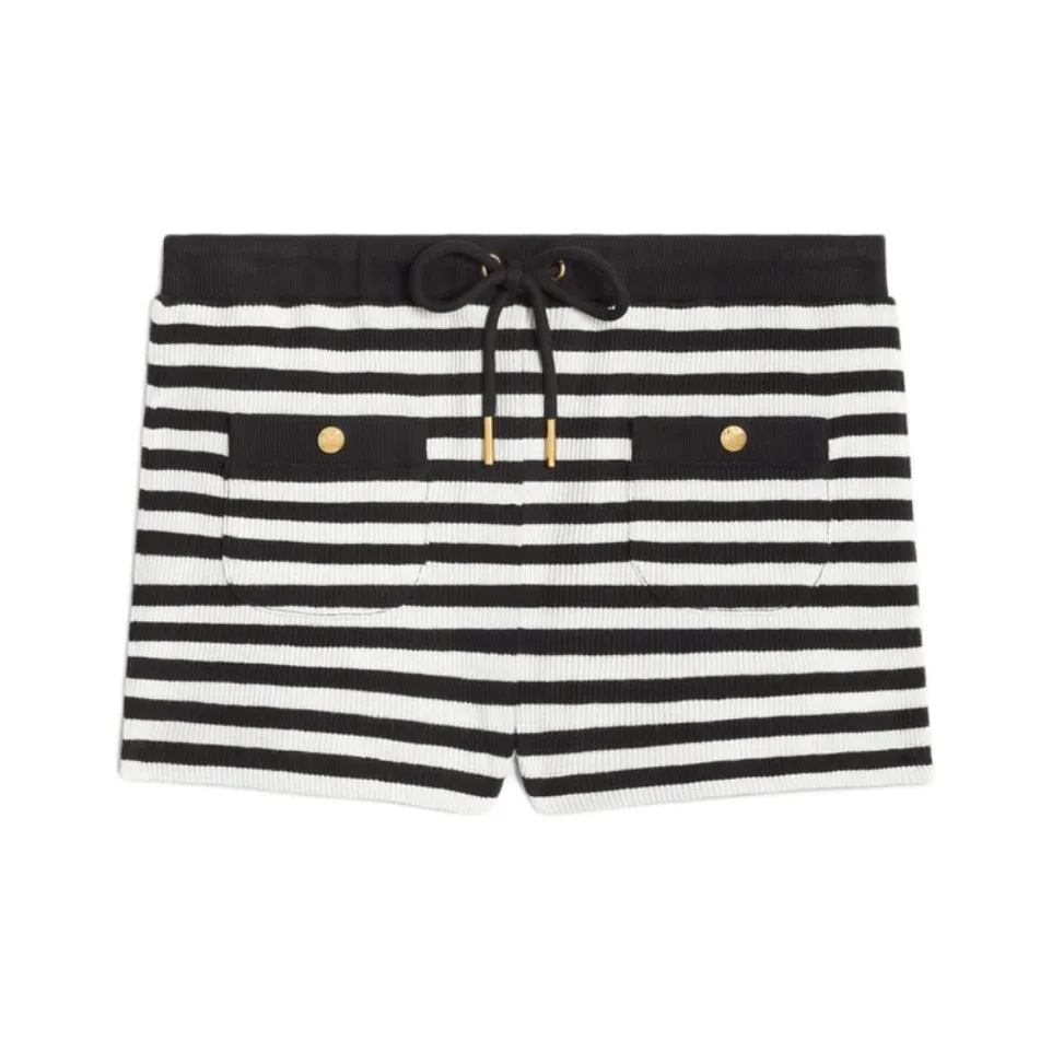 CELINE Повседневные шорты Женские Многоцветные