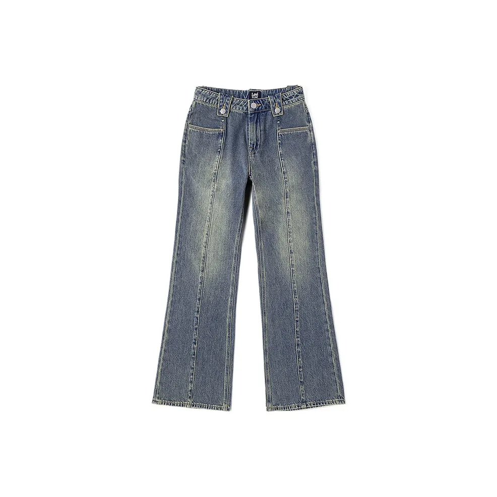 Lee Medium Blue Women's Jeans Ли Мидни Блу Женский Джинсы