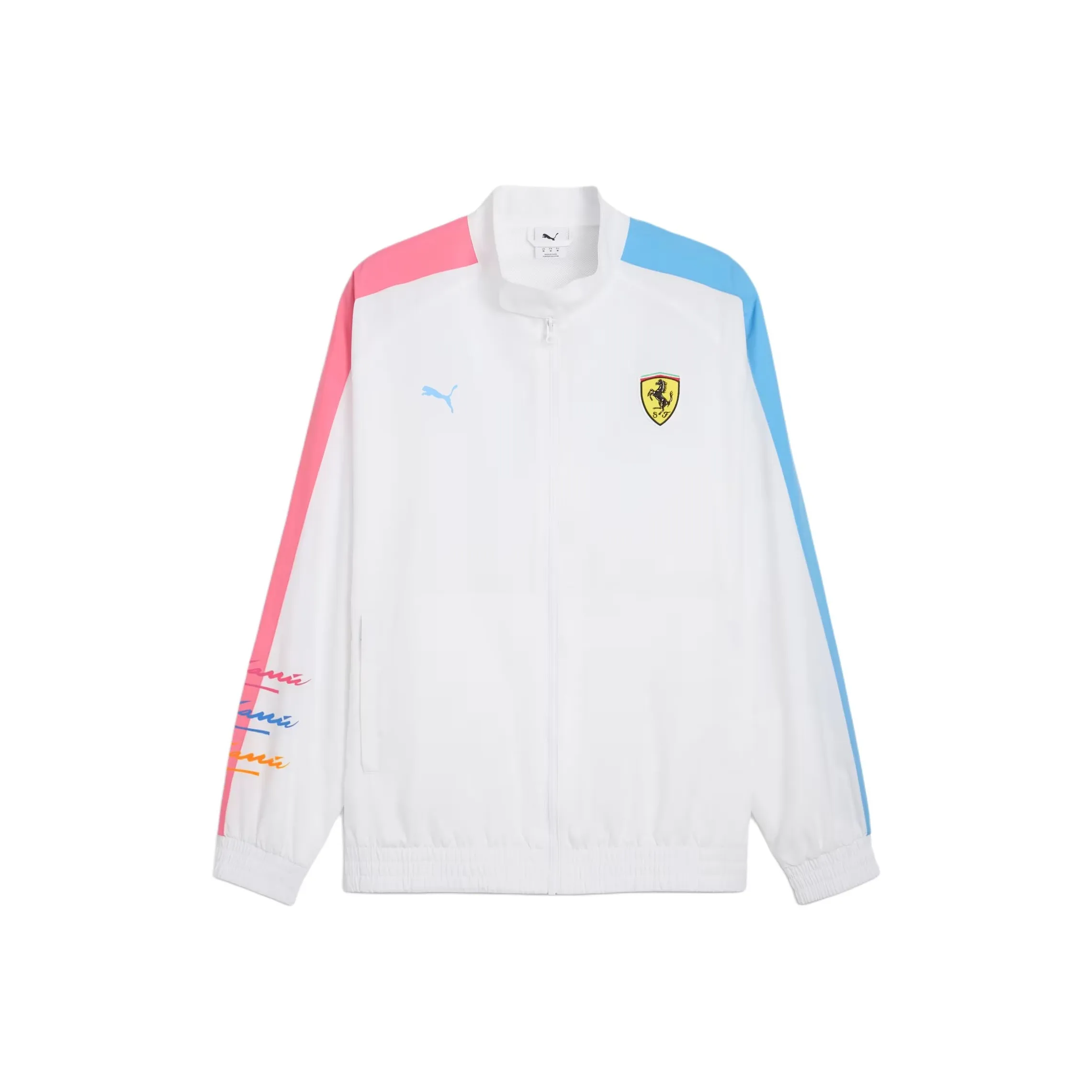 PUMA Scuderia Ferrari T7MIAMI Куртка Мужская Белая