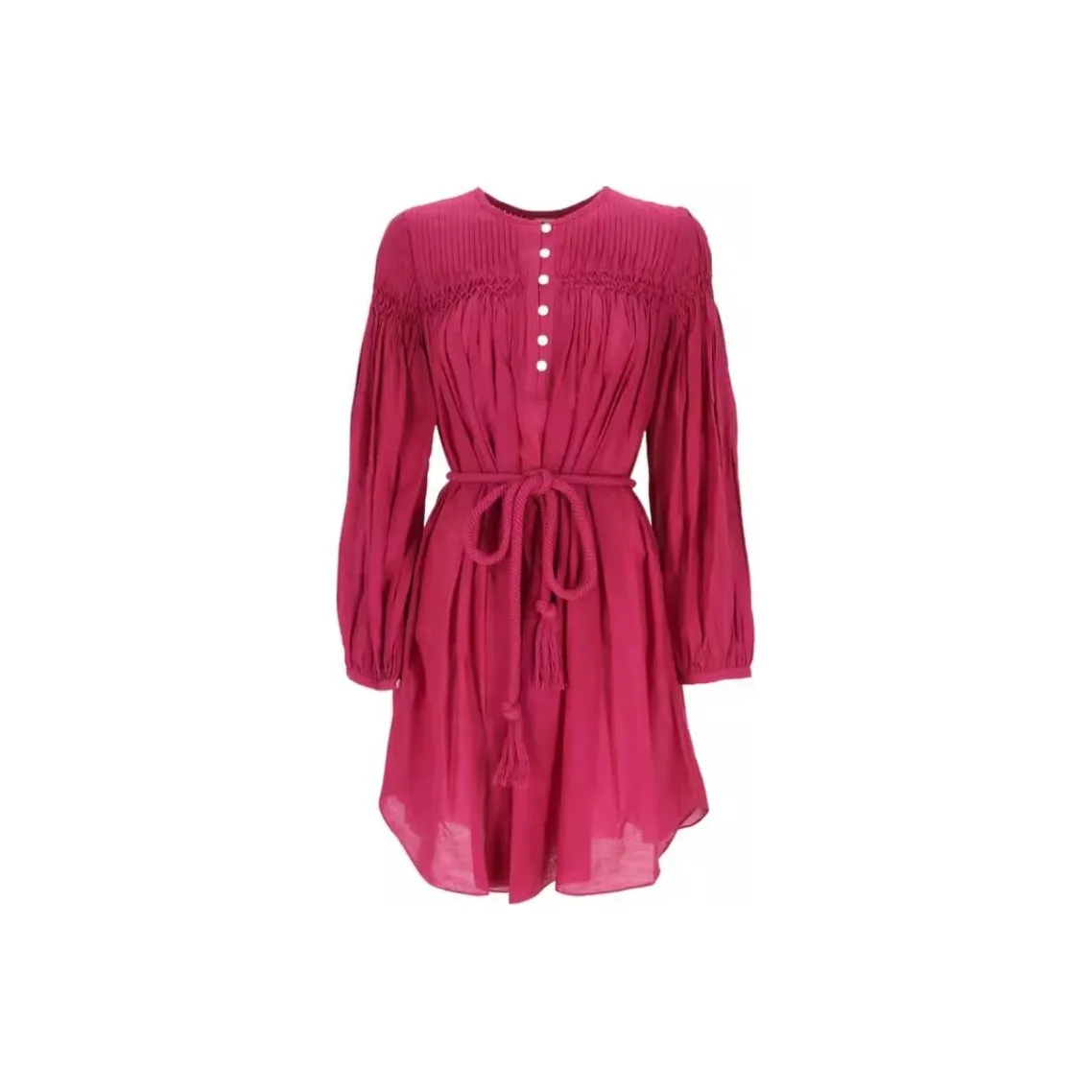 ISABEL MARANT ETOILE Adeliani Pleat Detailed Midi Dress