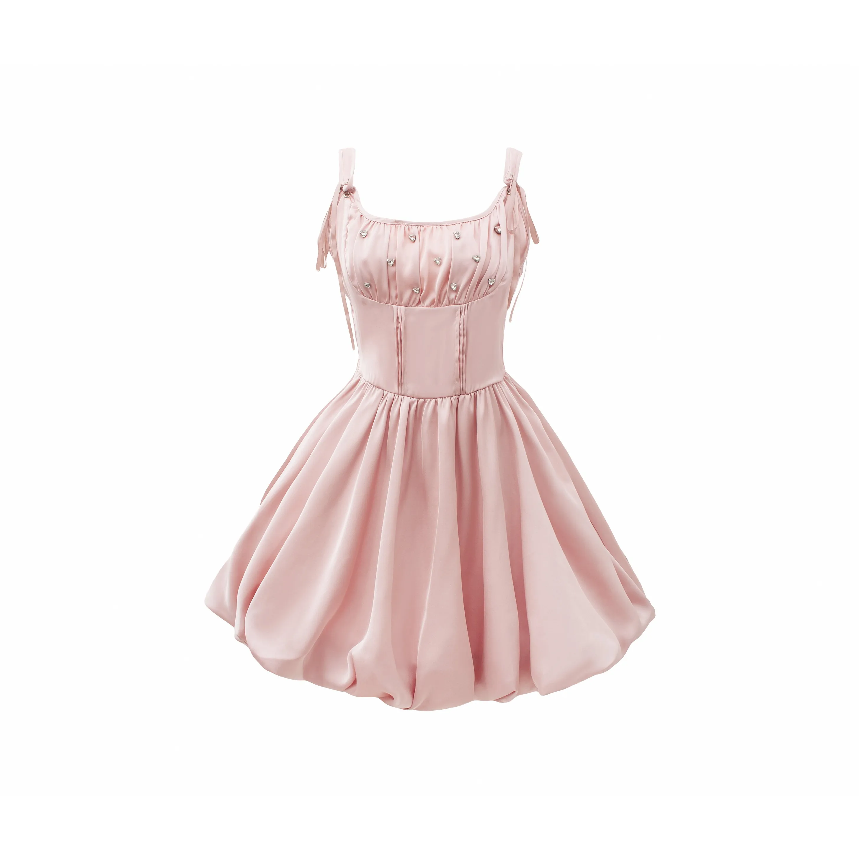 Cosyism Юбка Платье Женское Розовое