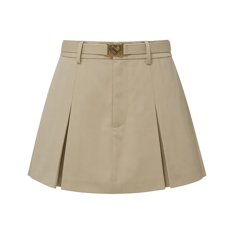 d'zzit Светлый хаки Женские Повседневные шорты