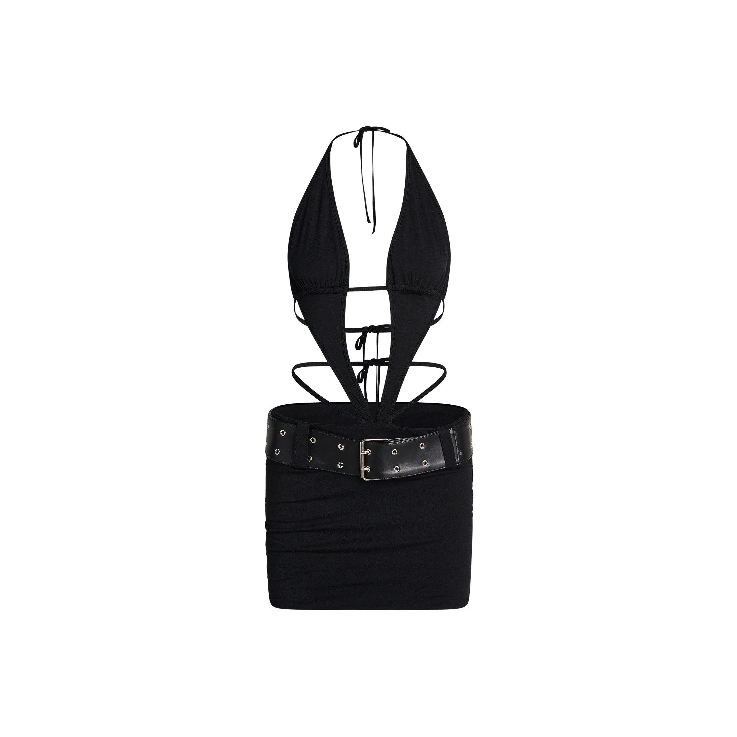 I.AM.GIA SS24 LUIRA MINI DRESS Slip Dress Women's BLACK/Black