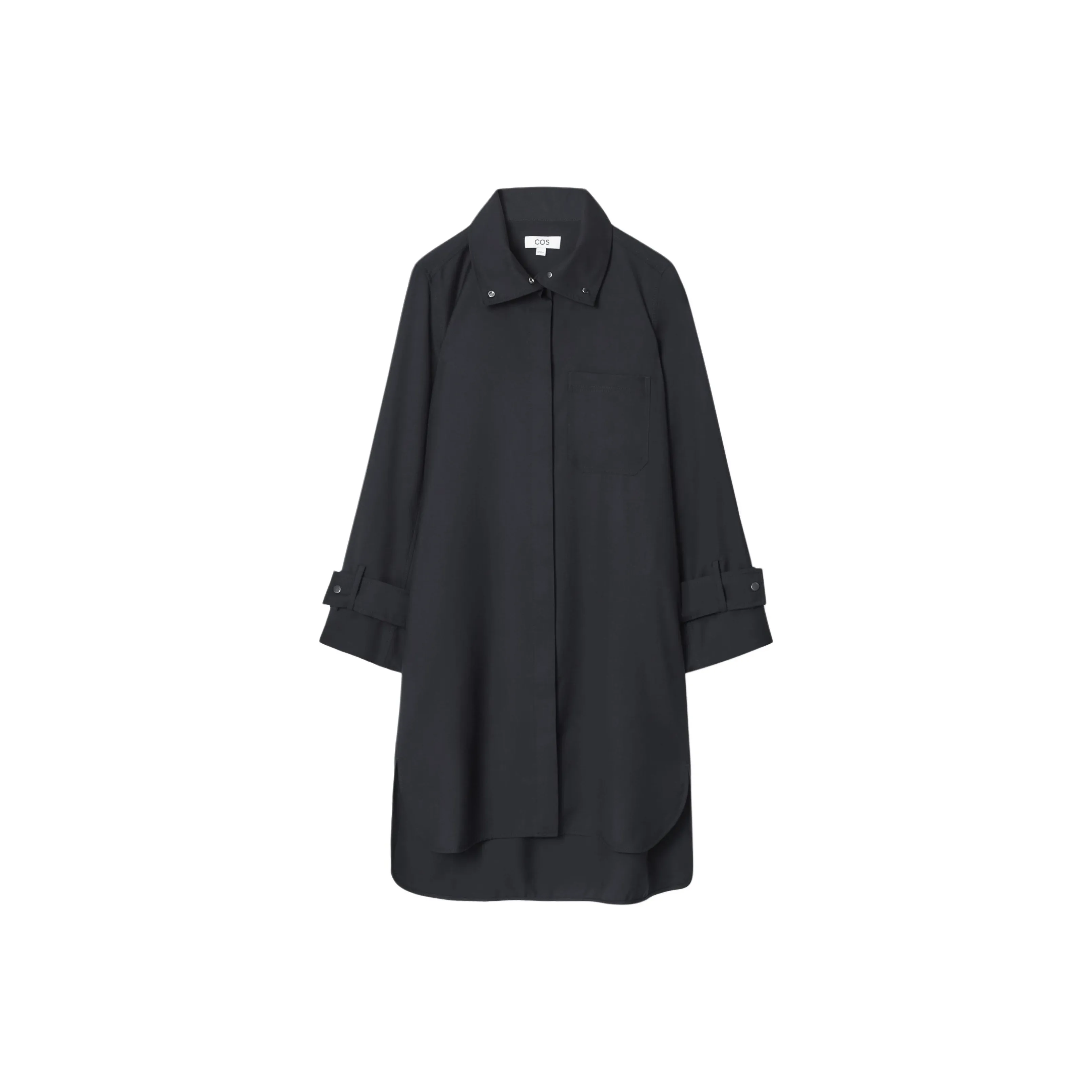 COS Long Sleeved Dresses Women's Navy Blue