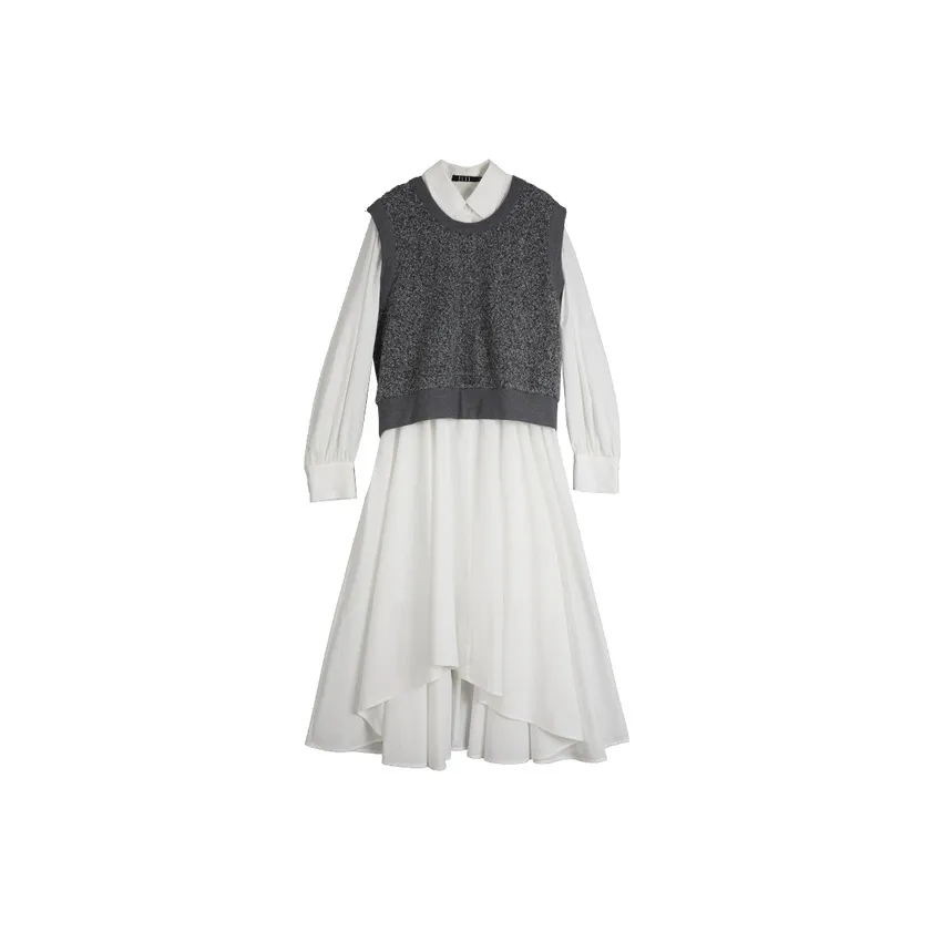 Elle Белый Женские Повседневные Костюмы