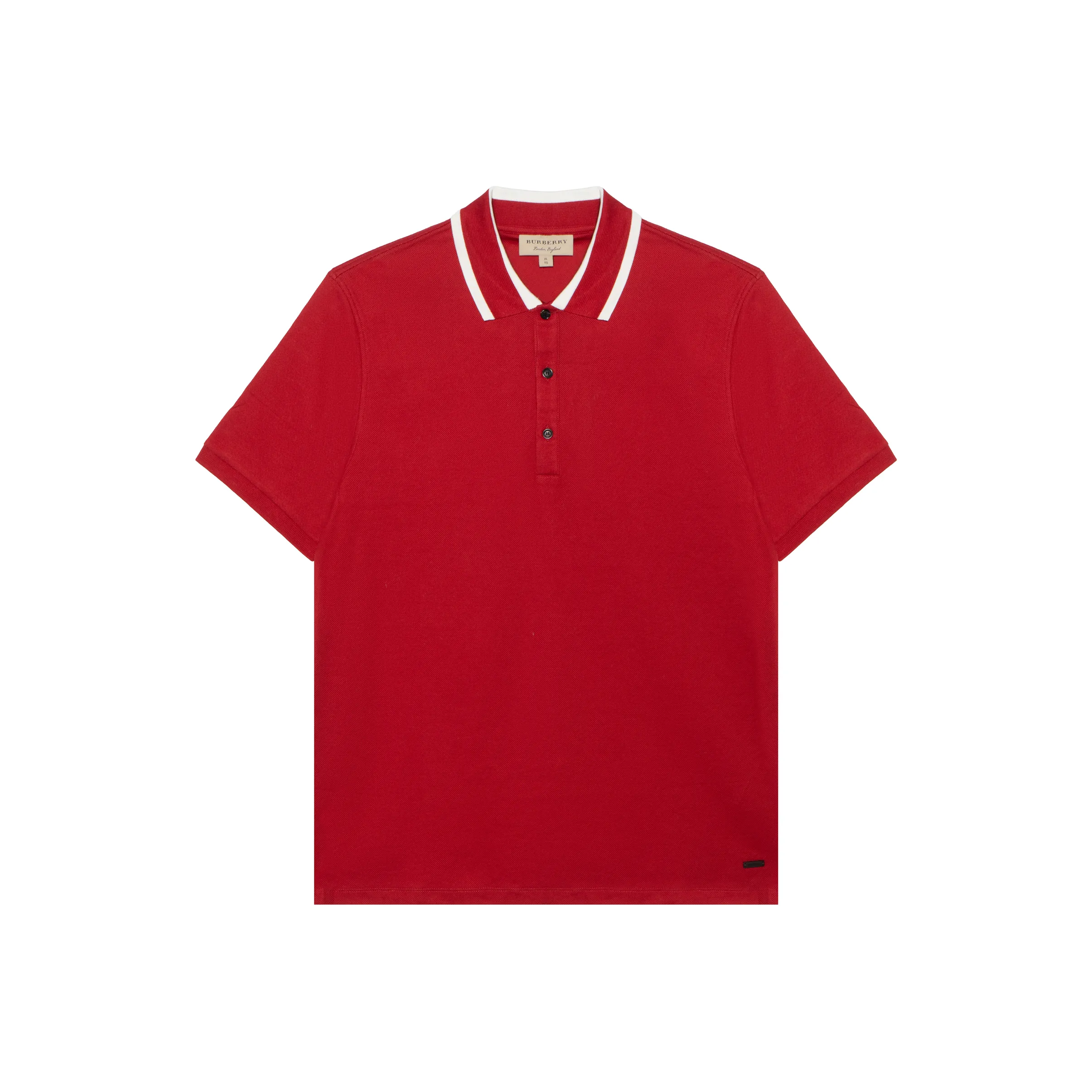 Burberry Polo Shirts Men's Red