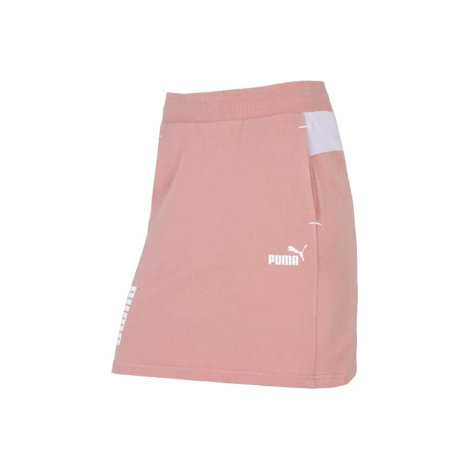 PUMA Повседневная короткая юбка женская розовая