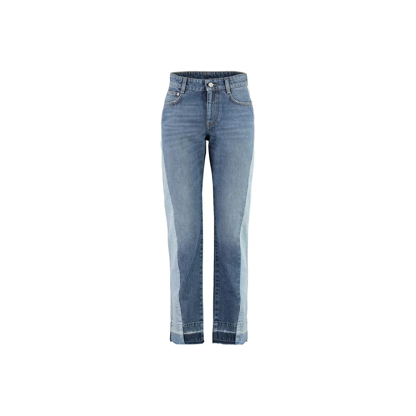 Stella McCartney Mid Rise Straight Leg Jeans