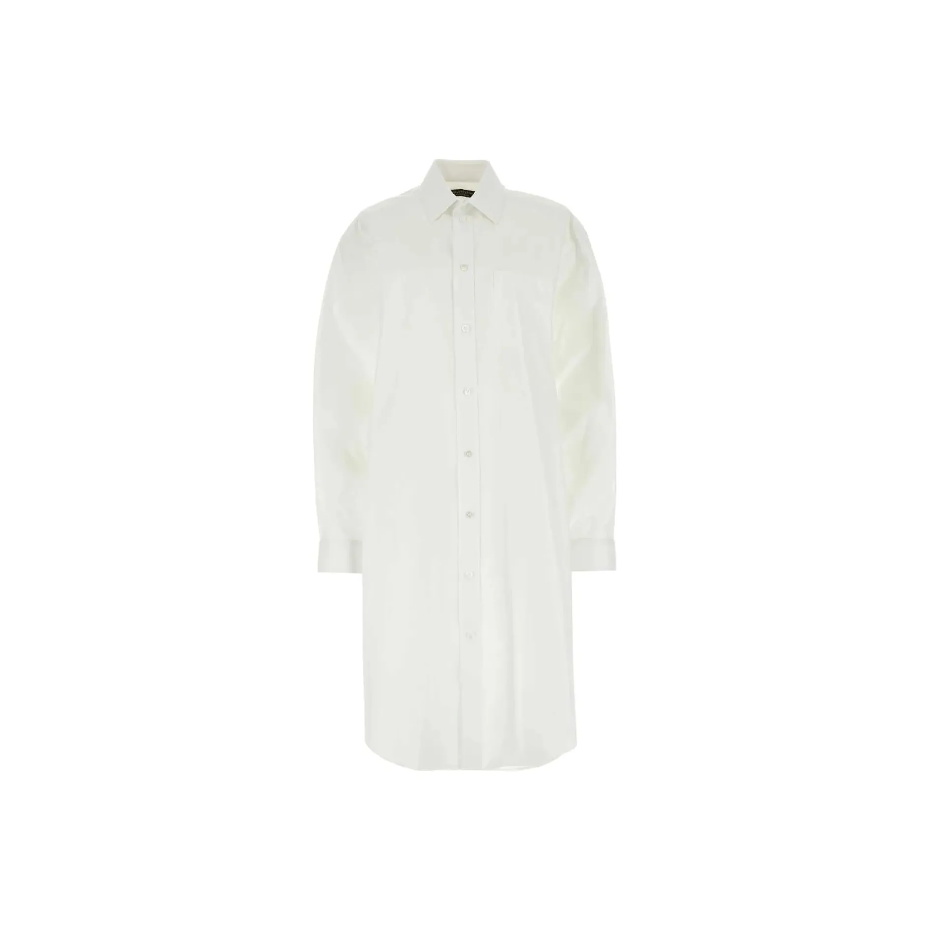 Balenciaga Long Sleeved Shirt Dress
