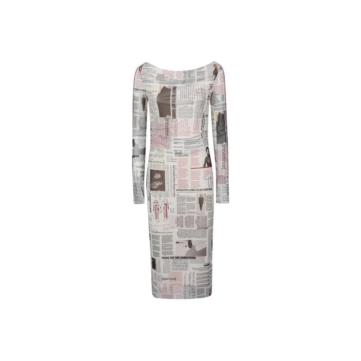 Patrizia Pepe Long Sleeved Dresses Women's White