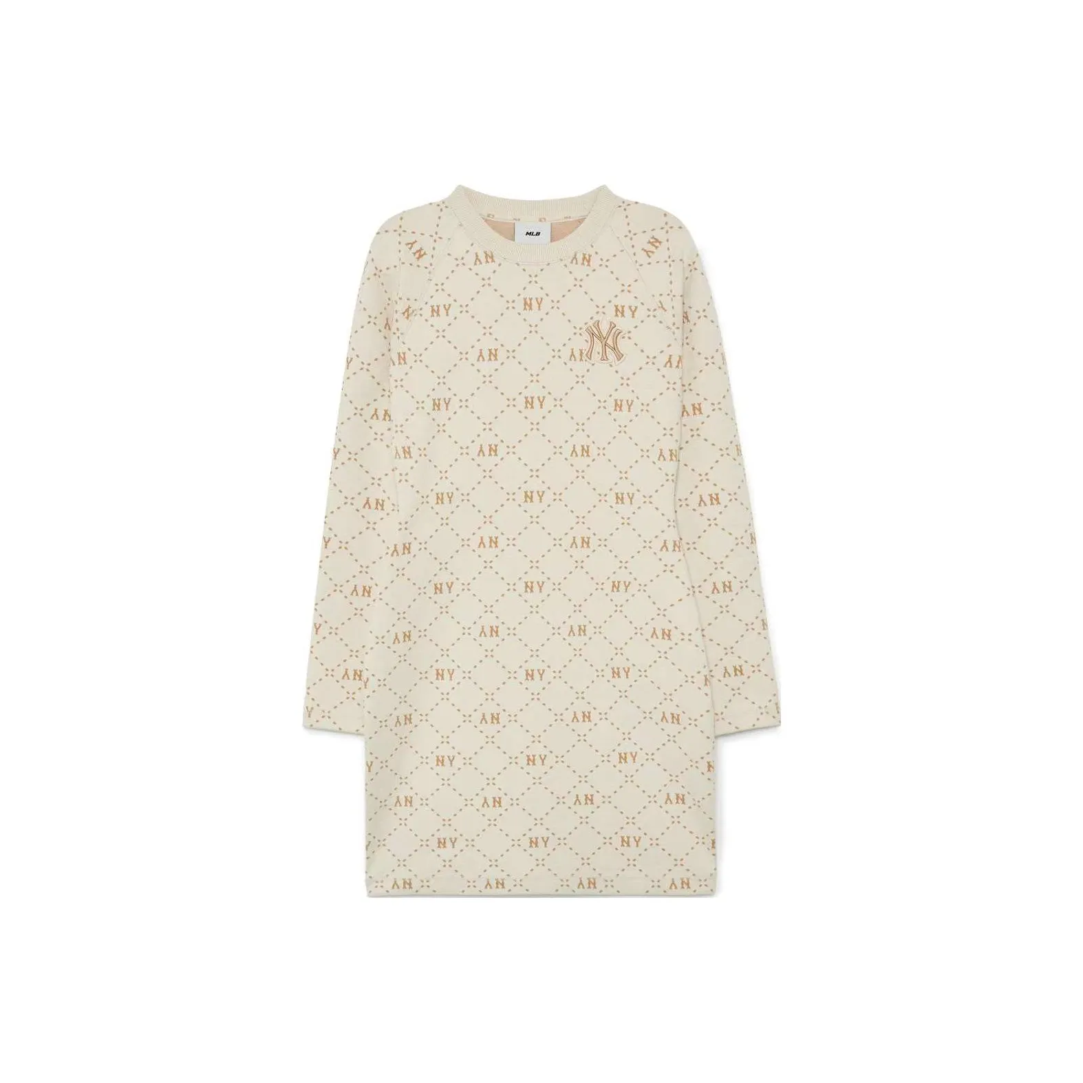 MLB Long Sleeved Dresses Women's Ecru