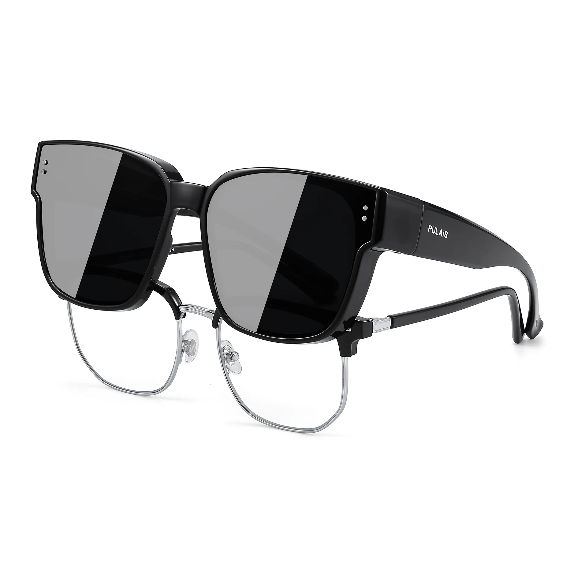 PULAIS TR Памятный пластик Квадратные Солнцезащитные очки Унисекс