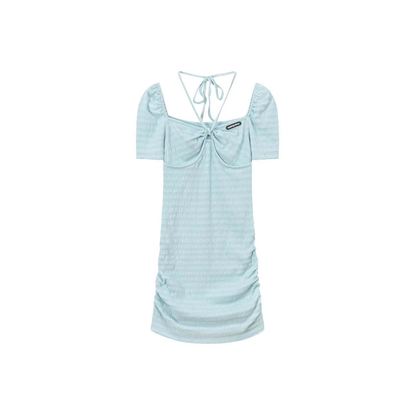 CHUU Short-Sleeved Dresses Women's Baby Blue