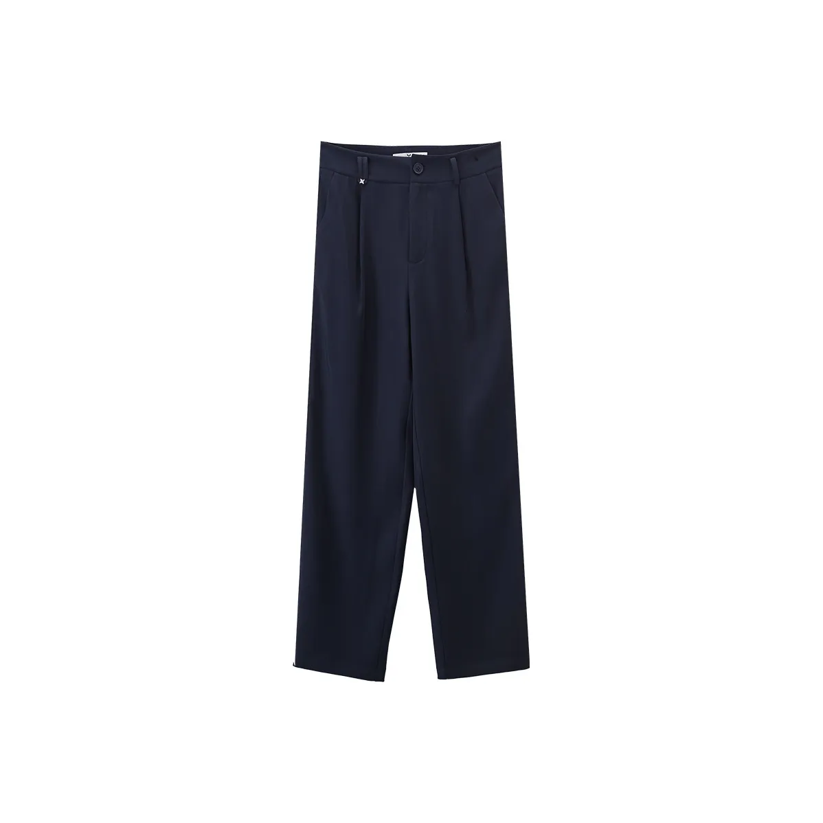 XIANGYING Suit Trouser Women's Navy Blue