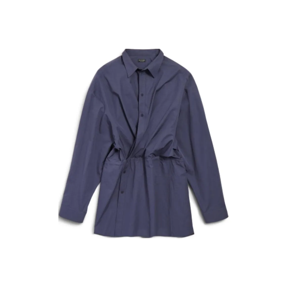 Balenciaga Faded Shirt Mini Dress