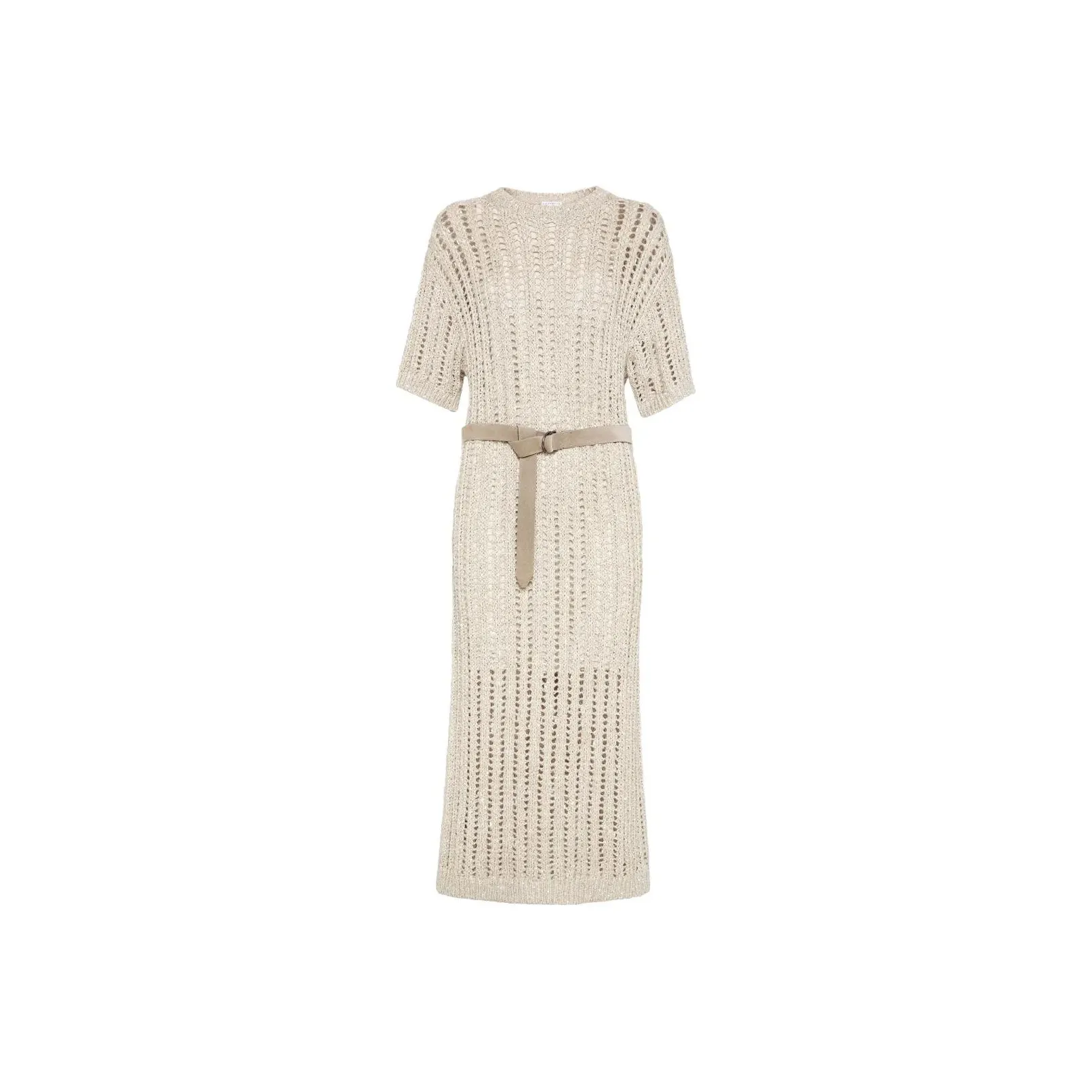 Brunello Cucinelli Knitted Midi Dress