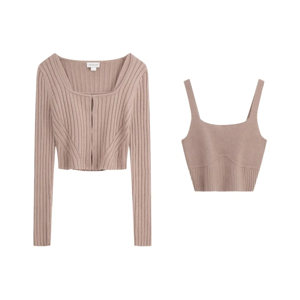 CALVIN KLEIN Casual Suit messenger's Mocha Beige