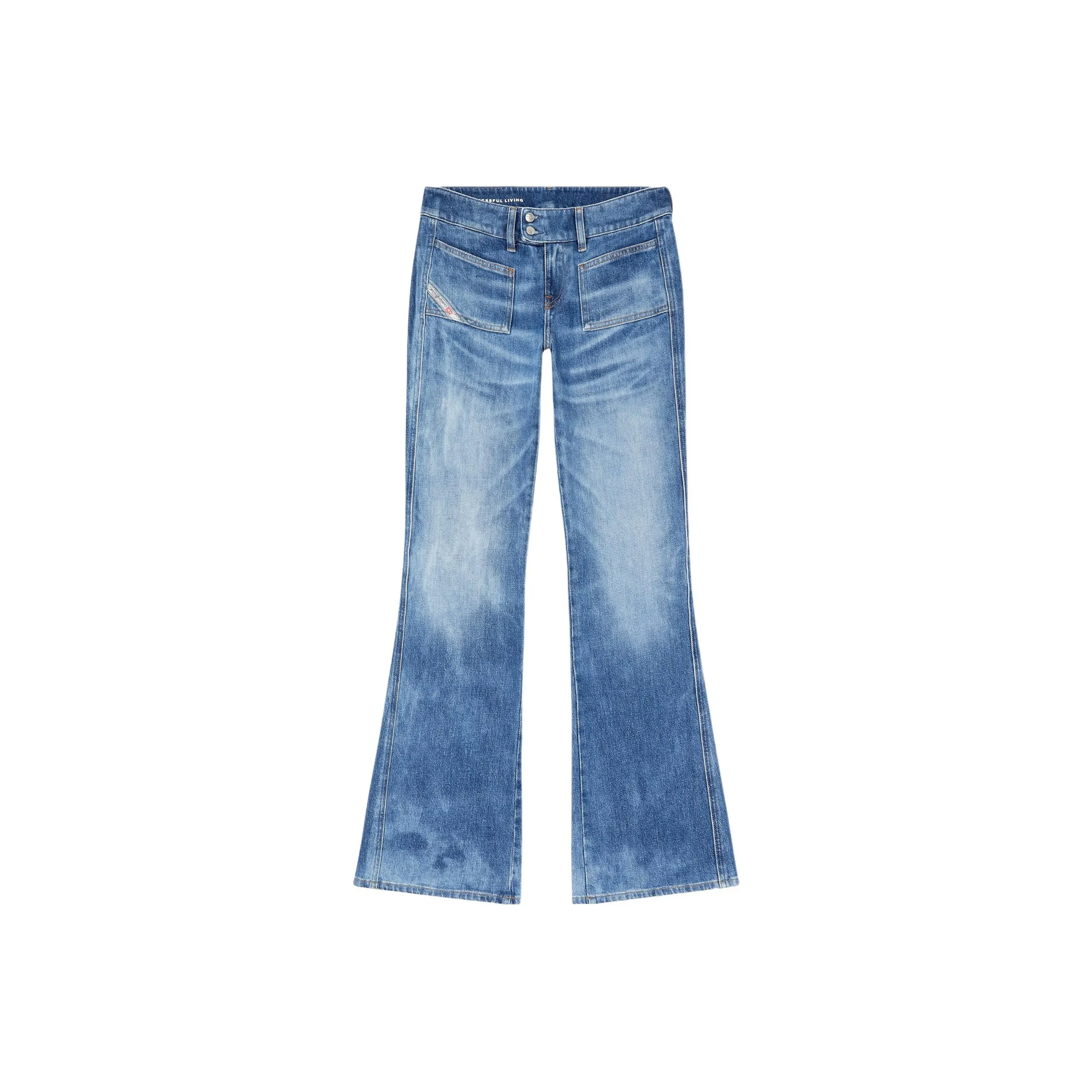 DIESEL Синие Женские Джинсы