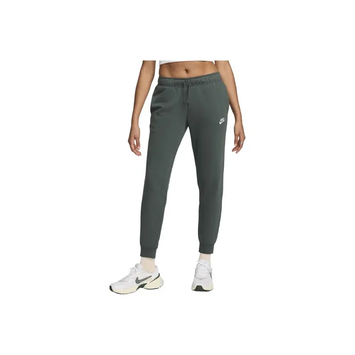 Nike Sportswear Club Fleece Knitted Sports Pants Women's Vintage Green