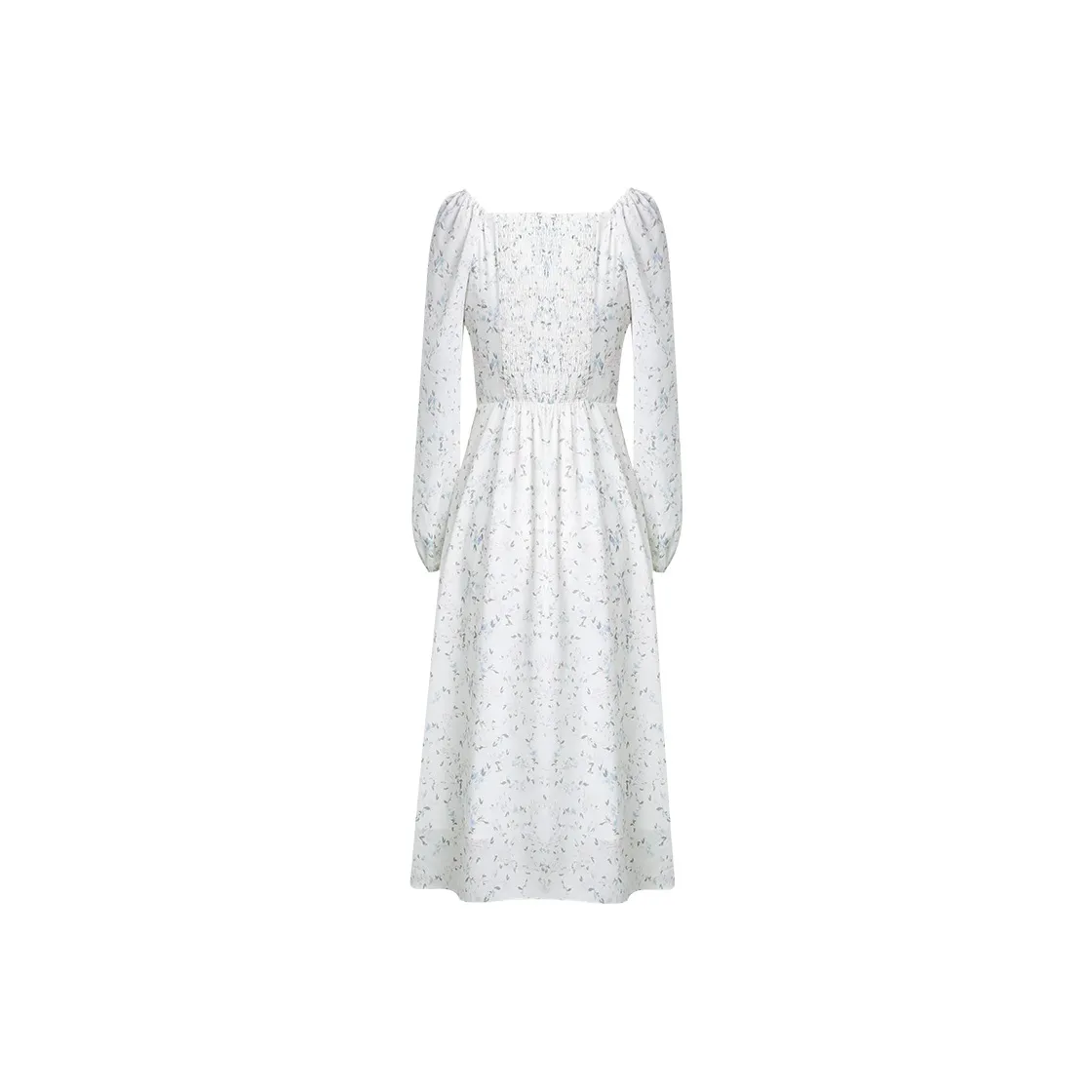 MeetMetro Long Sleeved Dresses Women's Print