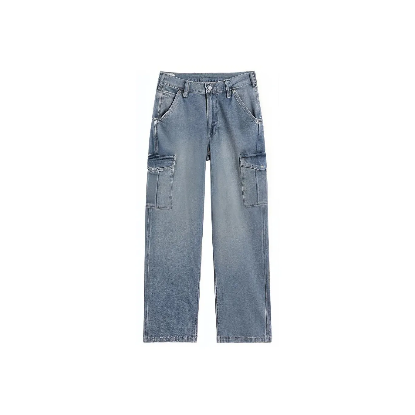 GAP Промытые синие женские джинсы