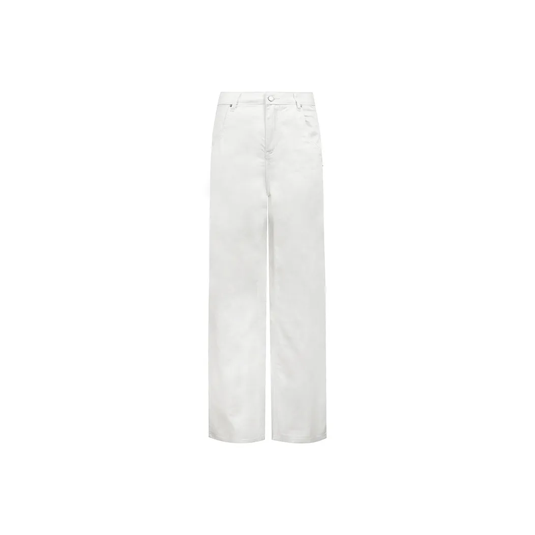 Valeria Obbaco Jeans Women's White