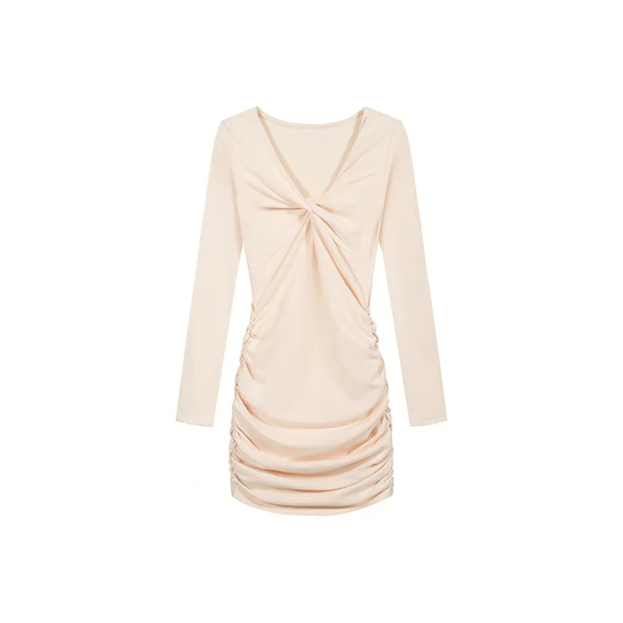 ARIADNAW STUDIO Длинное платье с длинными рукавами женское