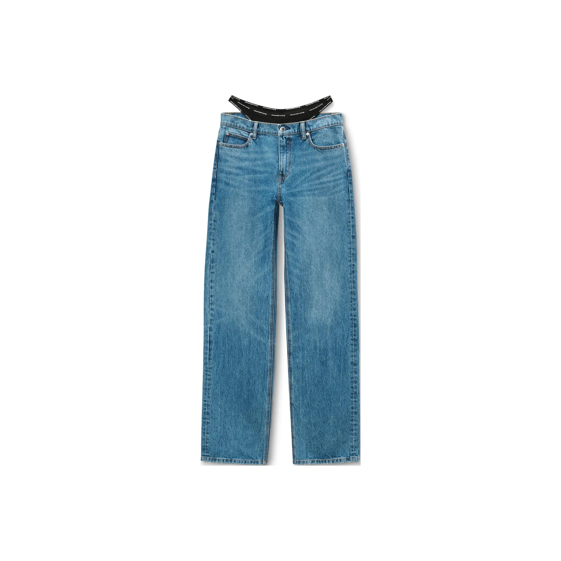 Alexander Wang Prestyle Logo Bikini Jeans