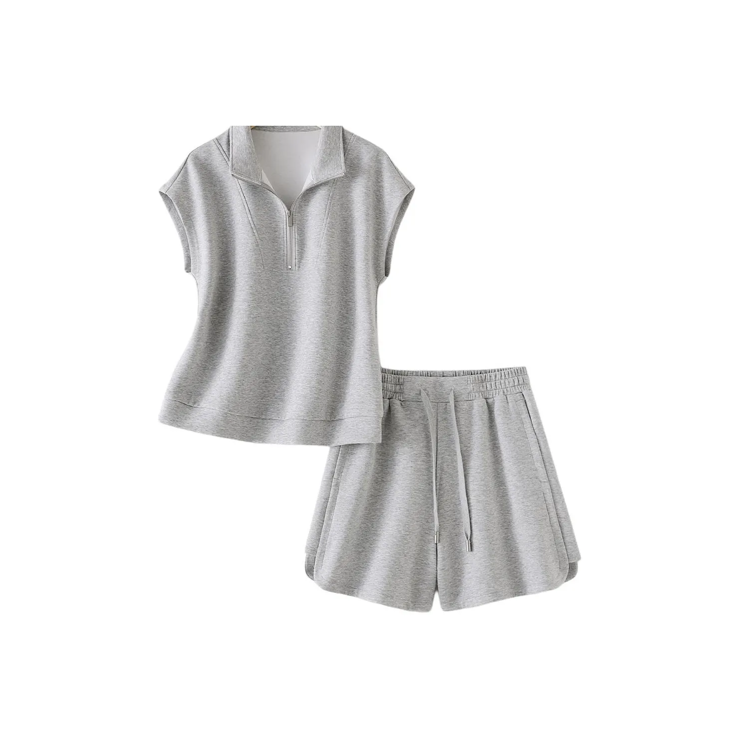 IHIMI SS24 Casual Suit Women's Heather Gray