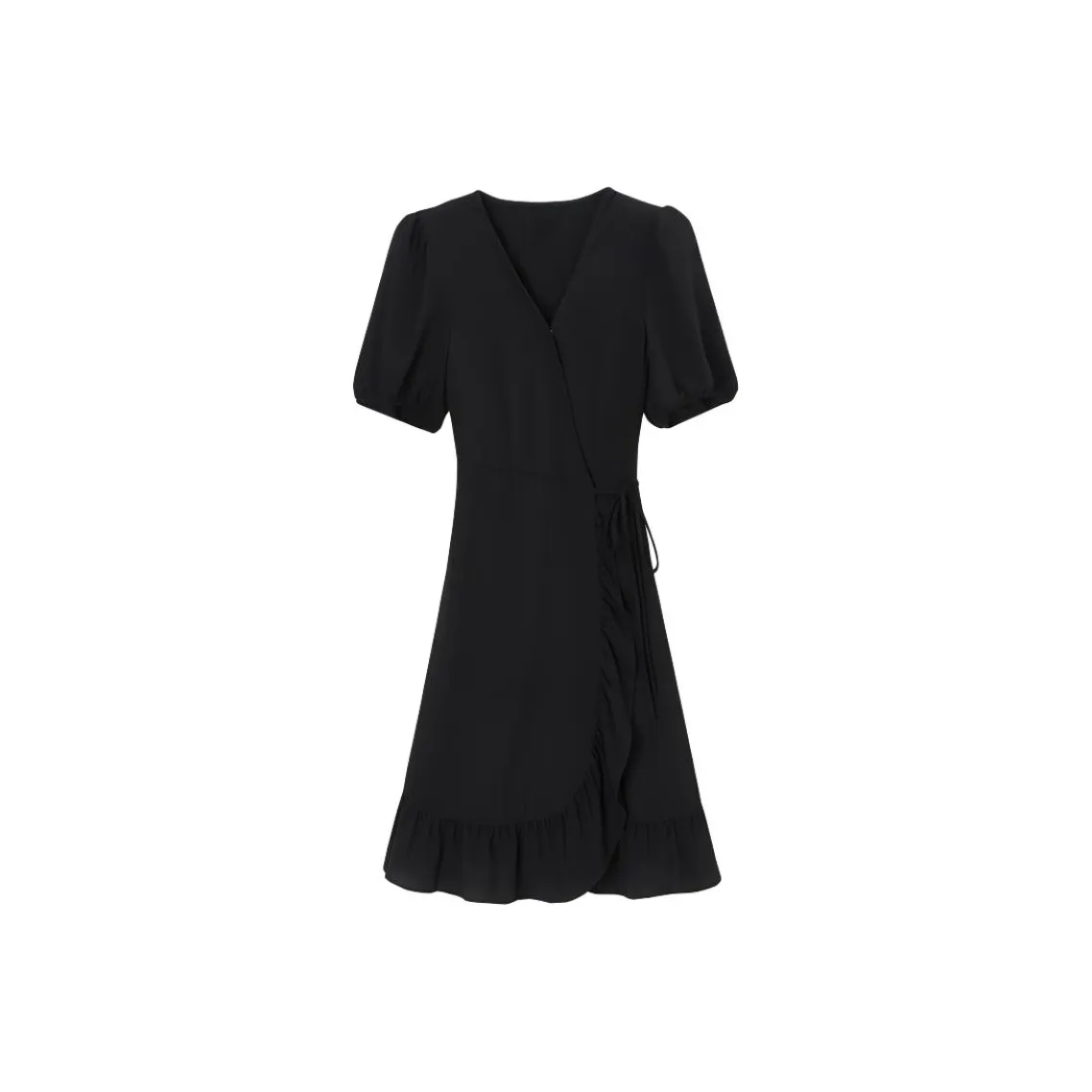 AHDO Short Sleeved Dress Women's Black