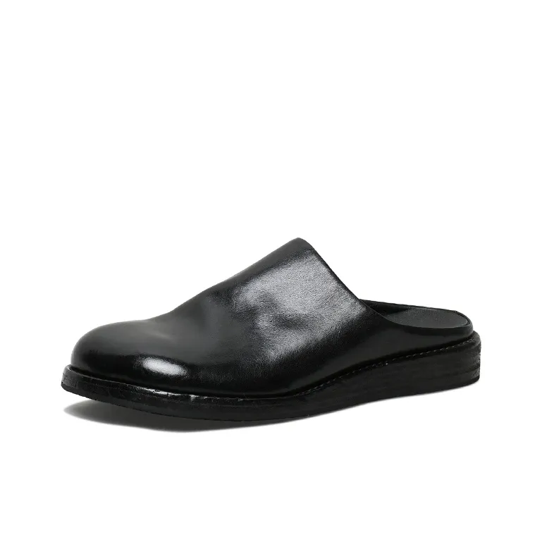 SAINTNJORD Подставка Устойчивые Домашние тапочки Мужские Черные