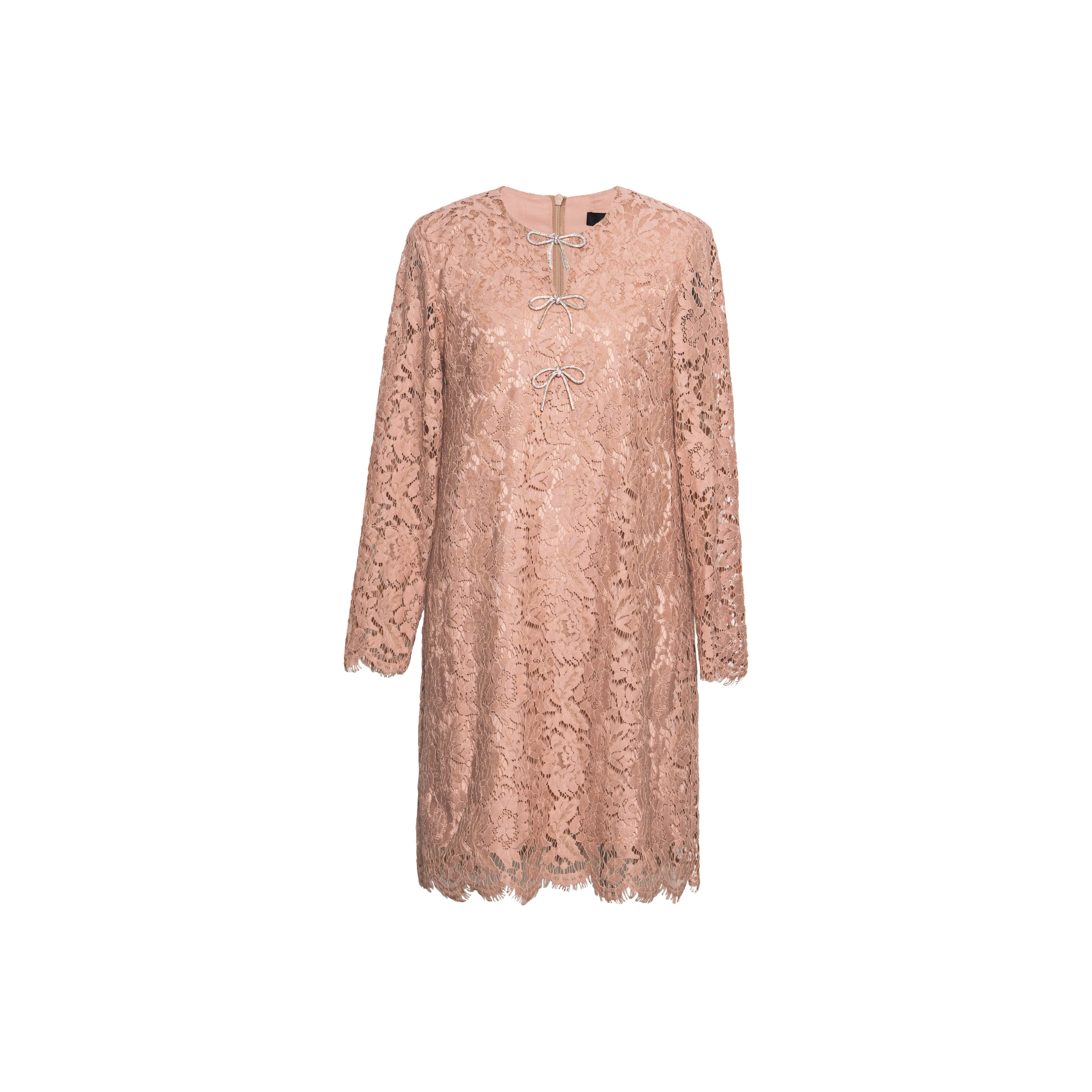 ROEYSHOUSE Long Sleeved Dresses Women's Orange Pink