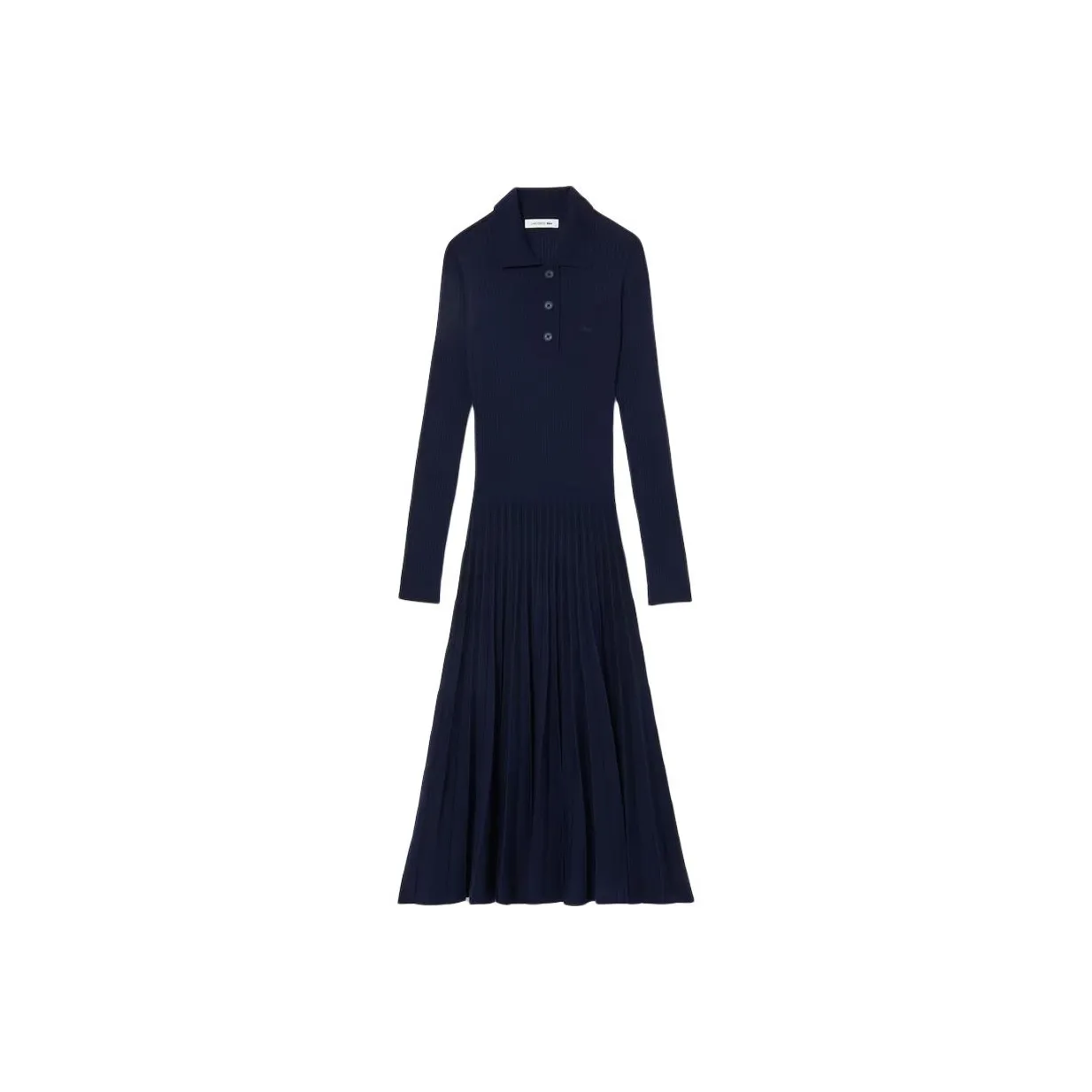 LACOSTE Knitted Midi Dress