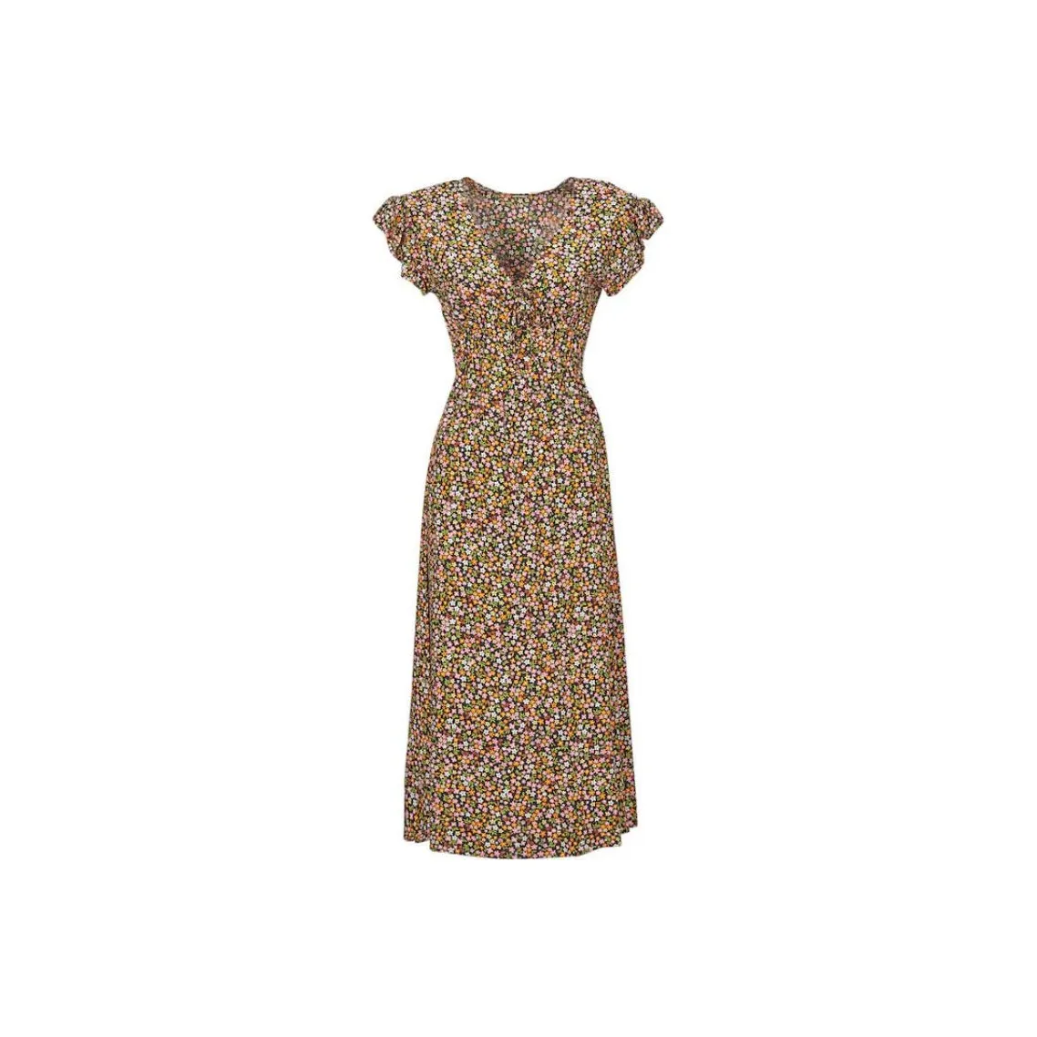 BILLABONG Short-Sleeved Dresses Women's Brown