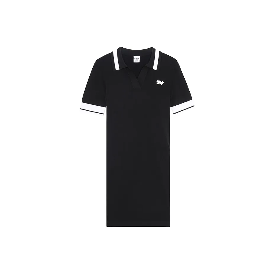 GOLF Short Sleeved Dresses Women's Black