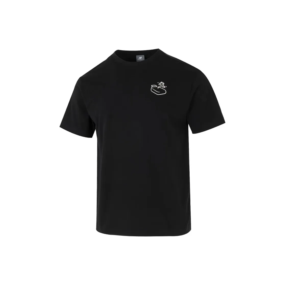 New Balance совместная футболка T Унисекс Черная