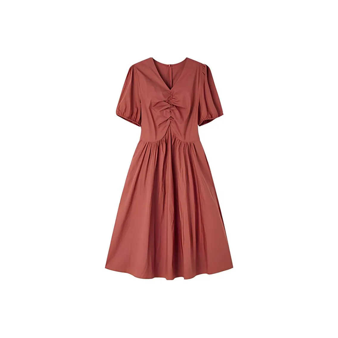 Mt Short Sleeved Dresses Women's Berry Red