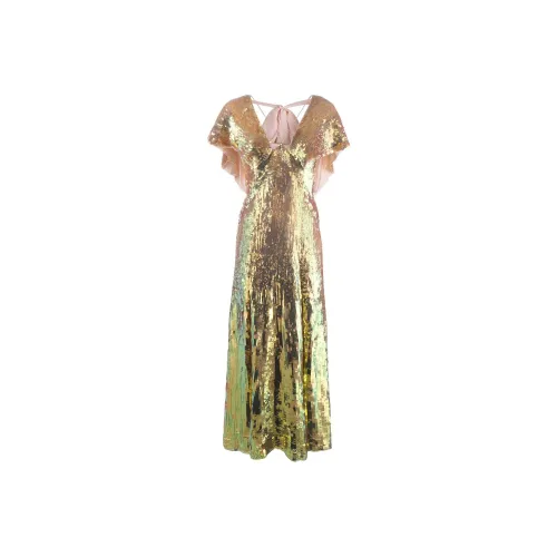 Temperley London Многоцветные Женские Короткие Платья с Рукавами