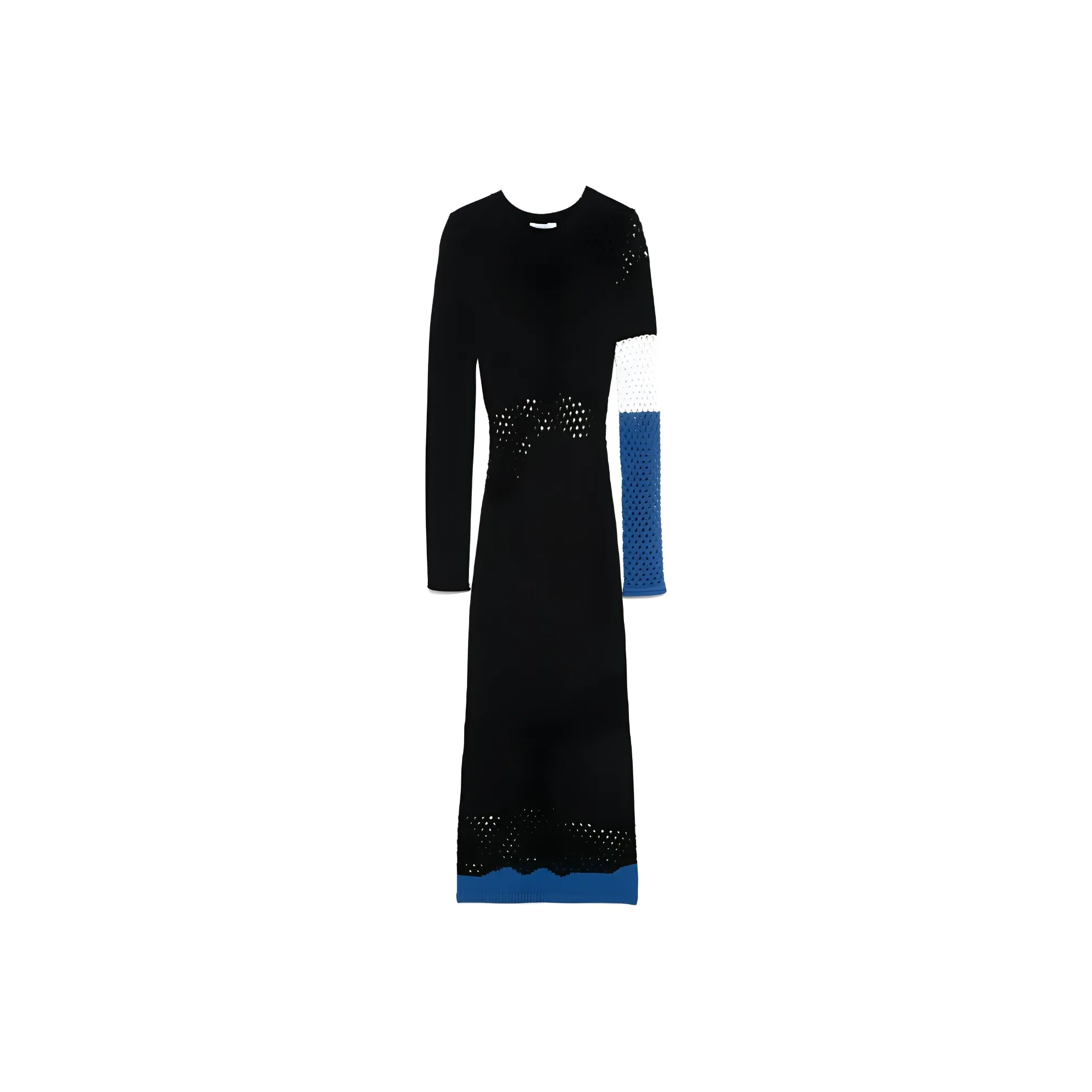 Patrizia Pepe Open knit Detailed Midi Dress