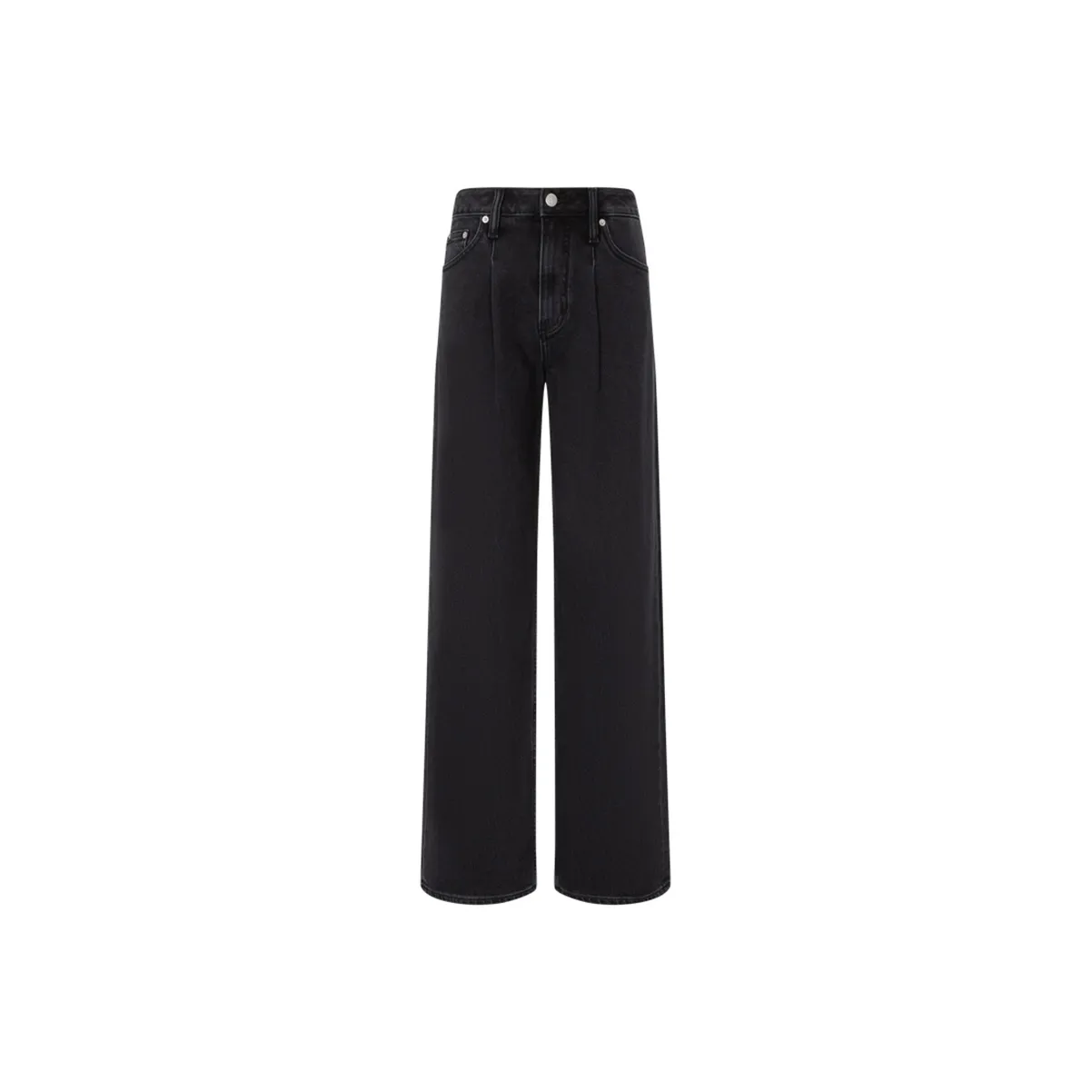 Calvin Klein SS23 Fork 90 Series 1BY Denim Черные Женские Джинсы