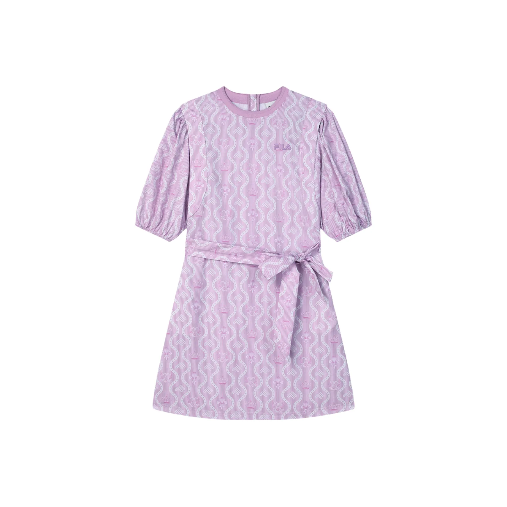 FILA Short Sleeved Dress Women's Fine Willow Purple