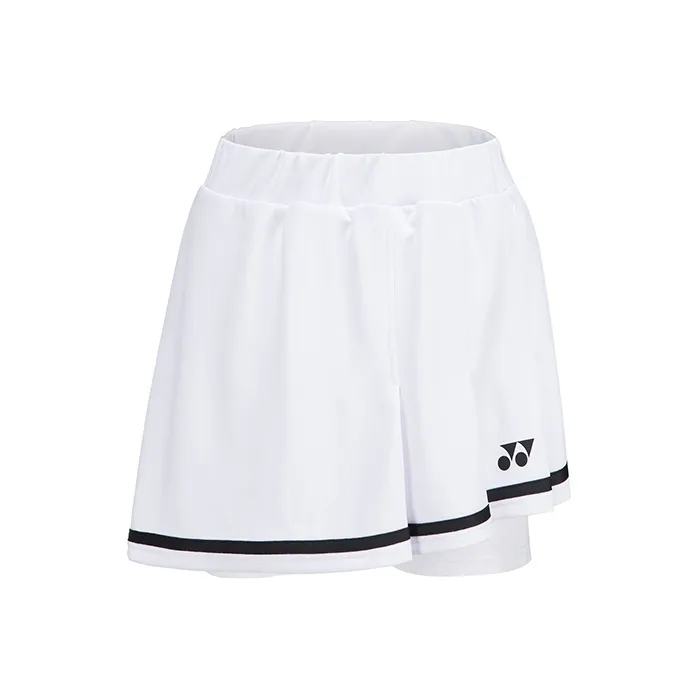 YONEX Повседневные короткие юбки Женские Белые