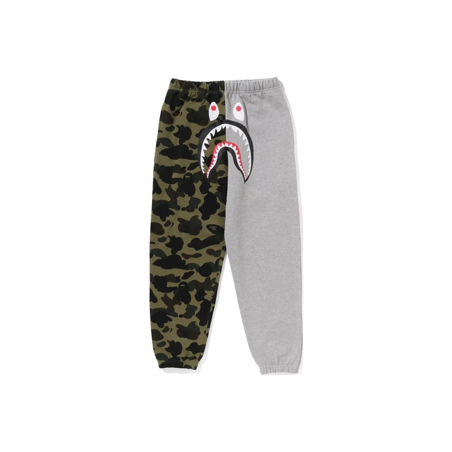 Bape Women's 1st Camo Shark Sweat Pants Grey