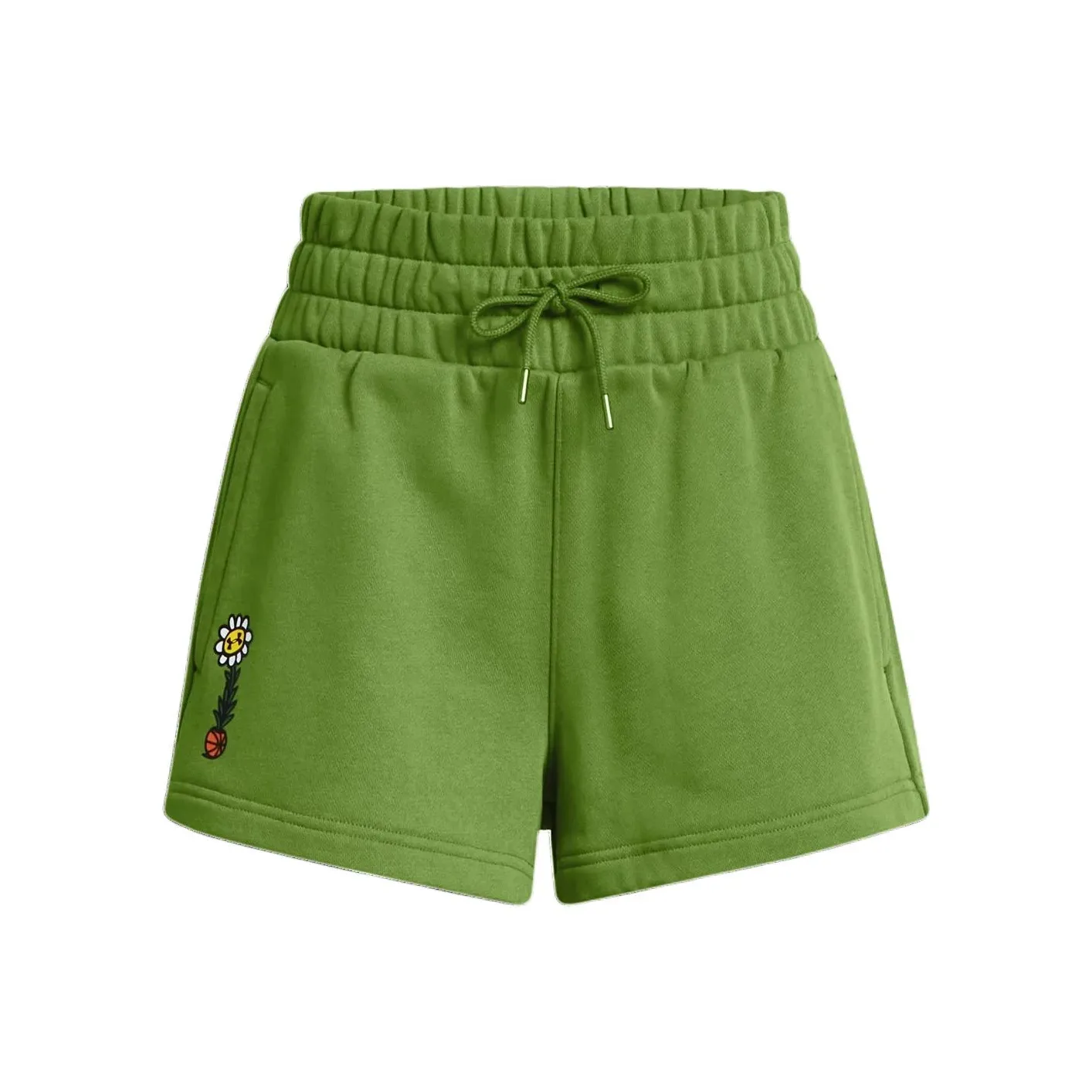 Under Armour Icon Повседневные шорты Женские Оливково-зеленый